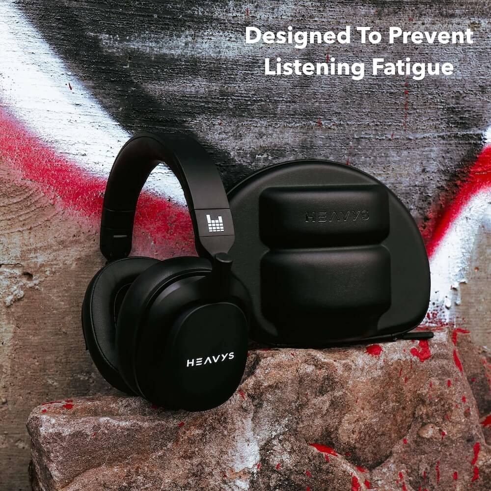 Heavys H1H with the included hard shell travel case